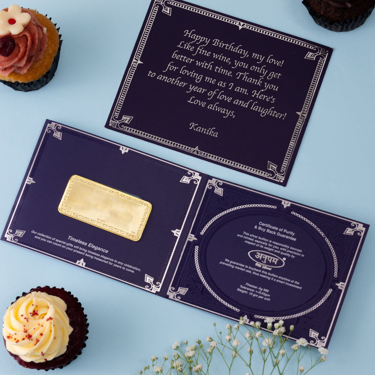 Silver Moments Card Set - Birthday