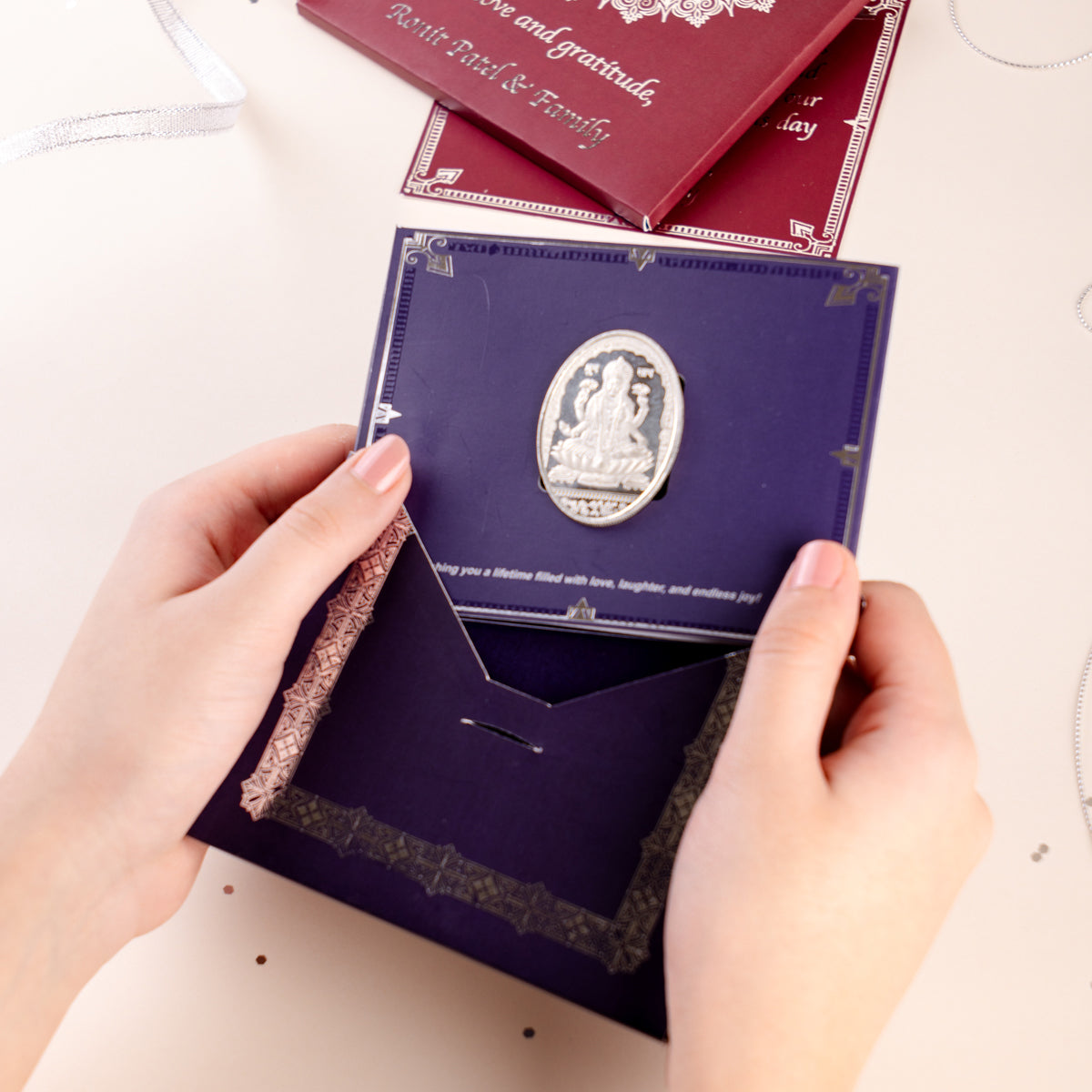 Silver Moments Card Set - Laxmi
