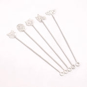 Silver Cocktail Stirrer - Pack of 5