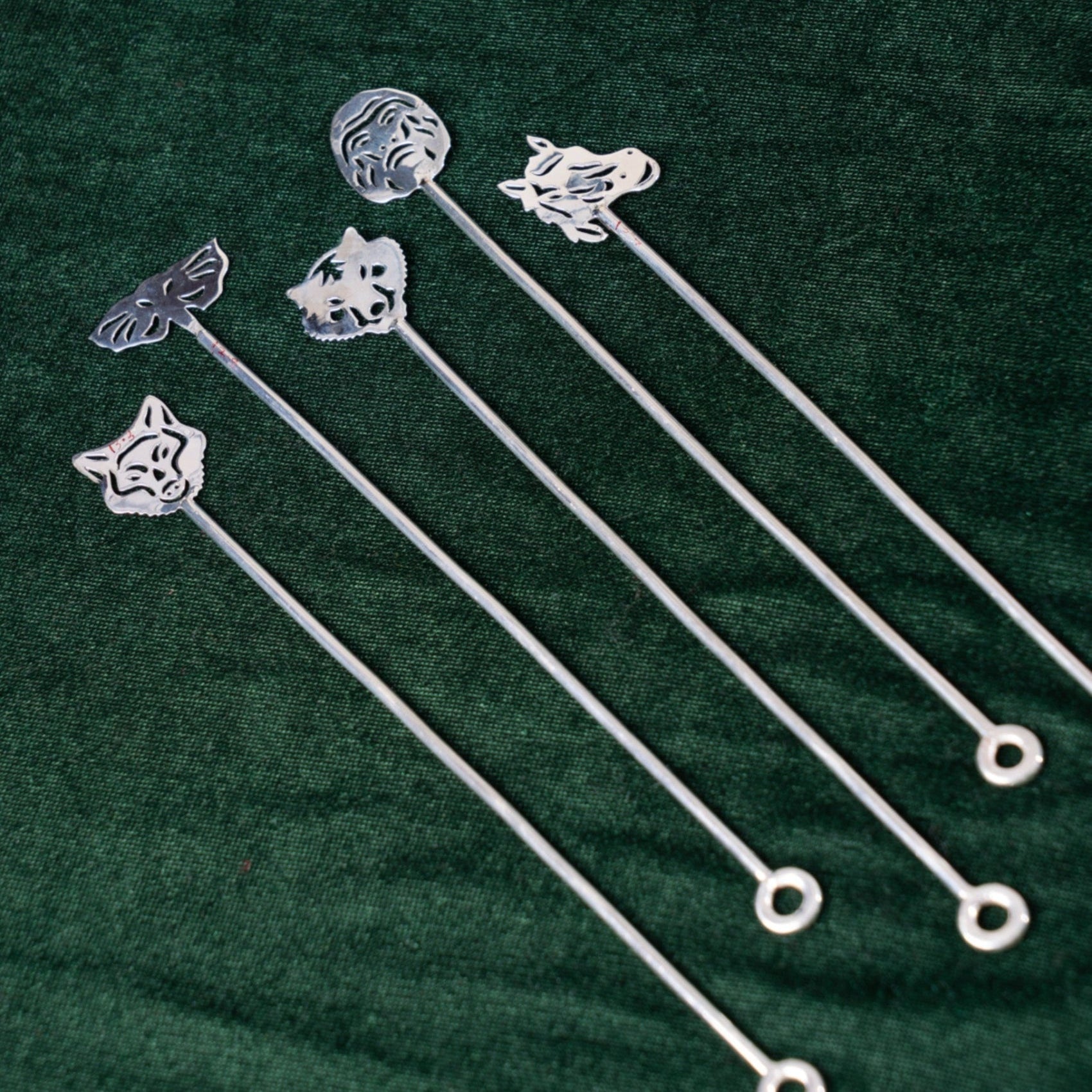 Silver Cocktail Stirrer - Pack of 5