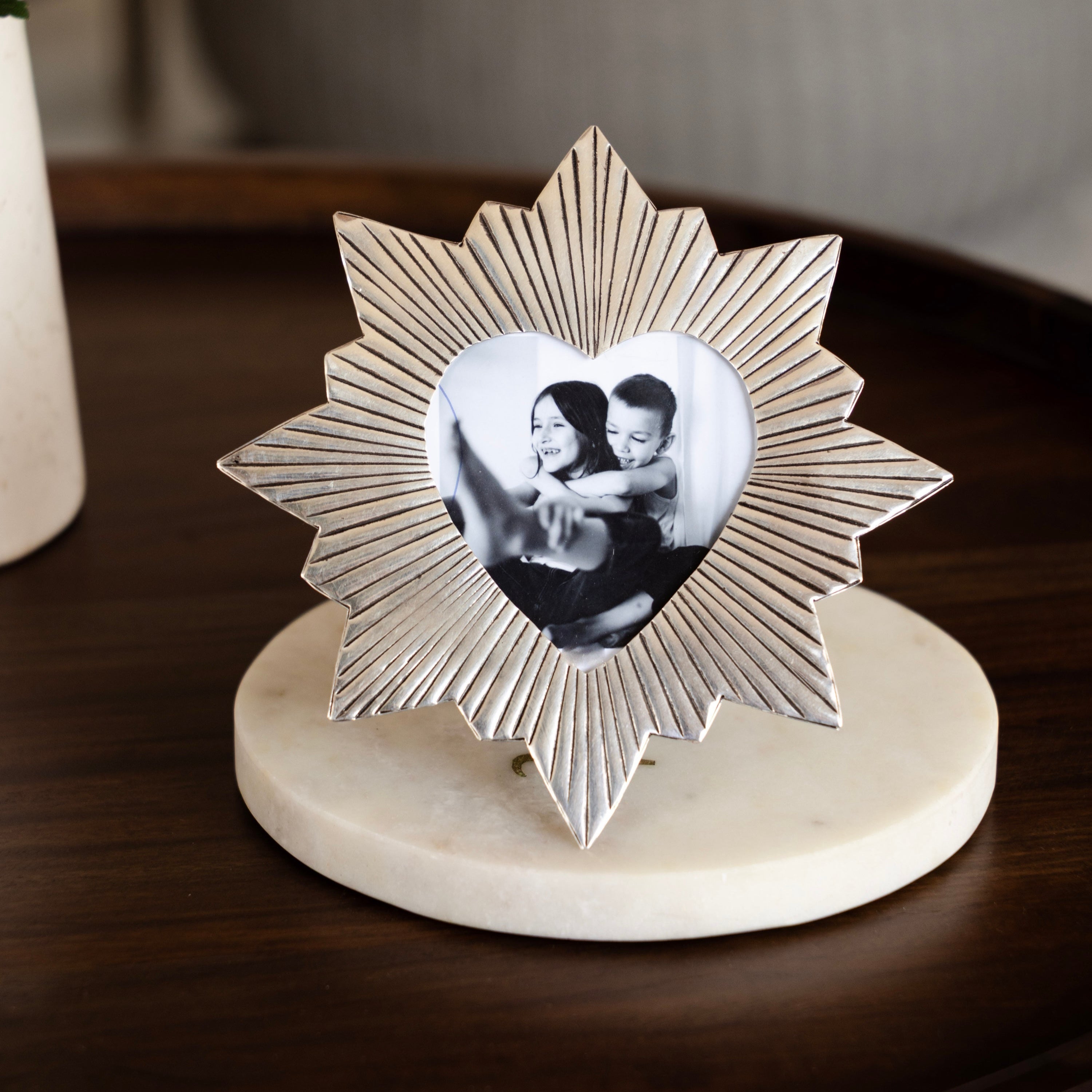 Amour Silver Photo Frame