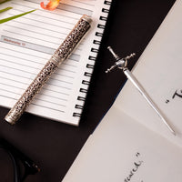 Ethereal Silver Filigree Pen