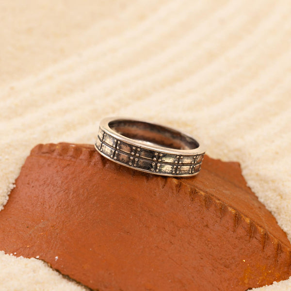 Timeless Oxidized Ring