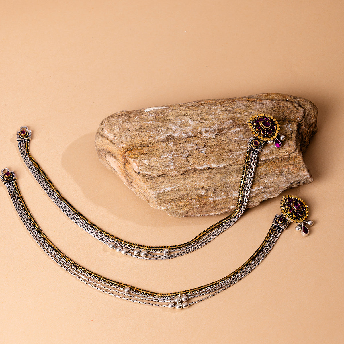 Royal Antique Anklet Set