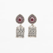 Stone Drop Temple Jhumkas