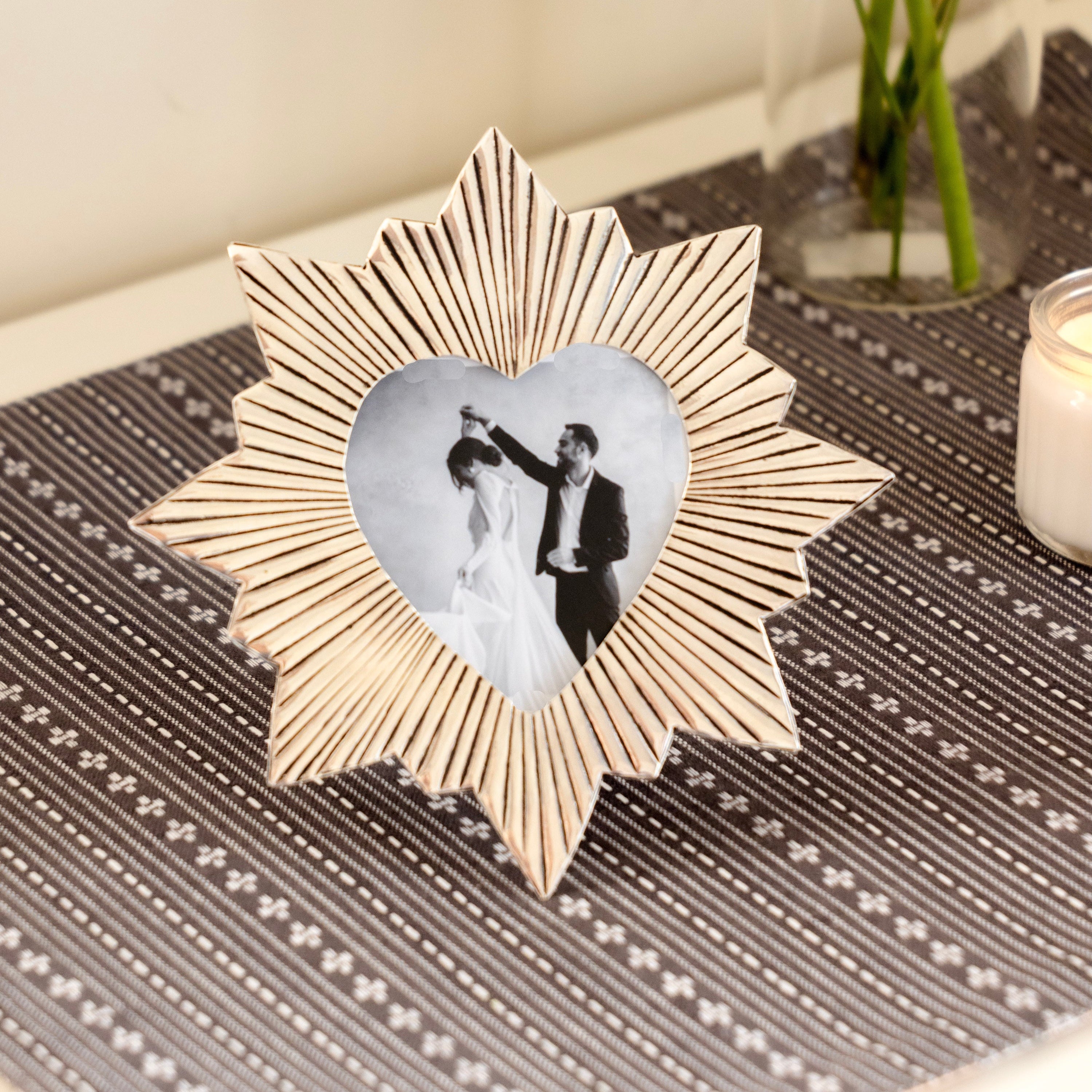 Amour Silver Photo Frame