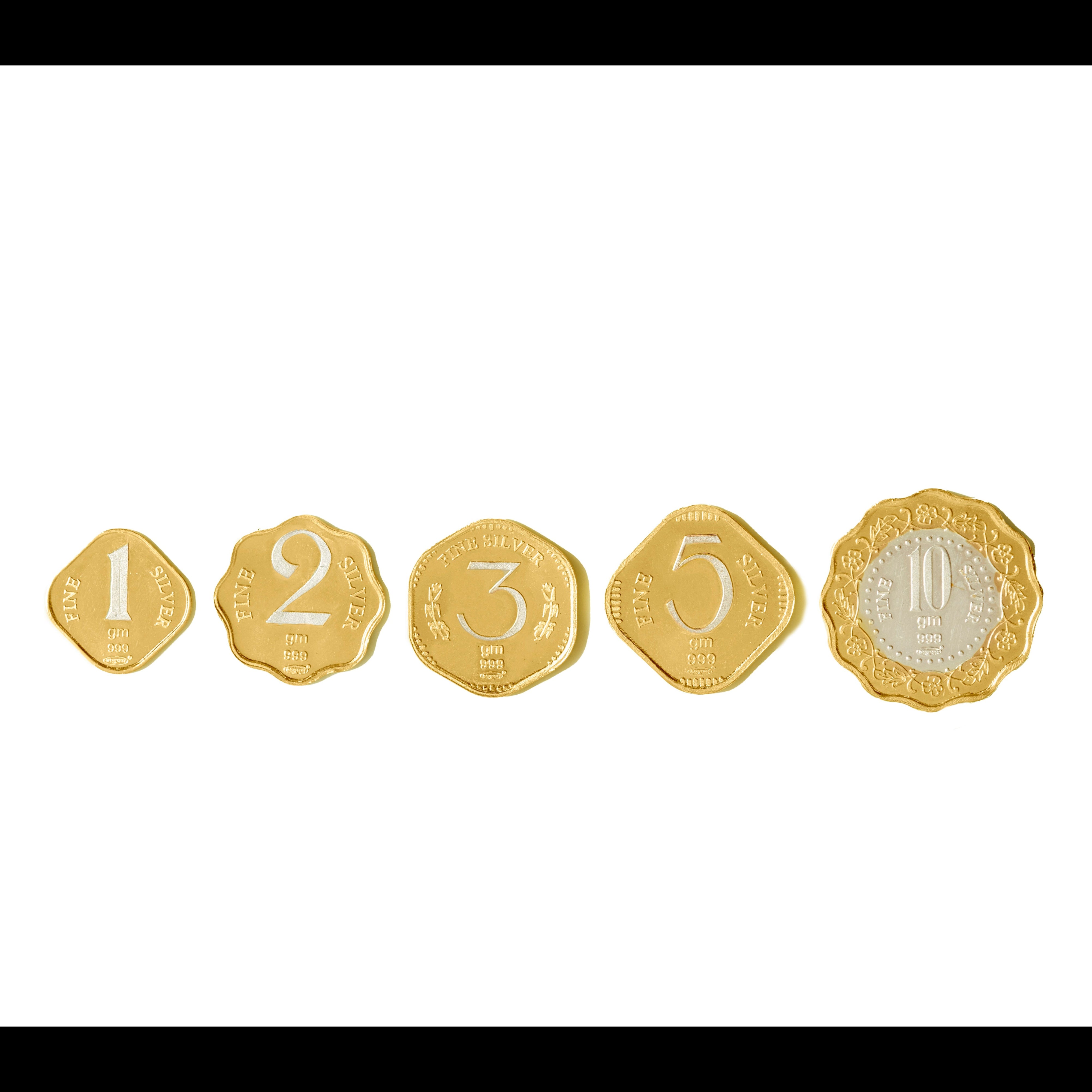 Heritage Coin - Silver Paise Set