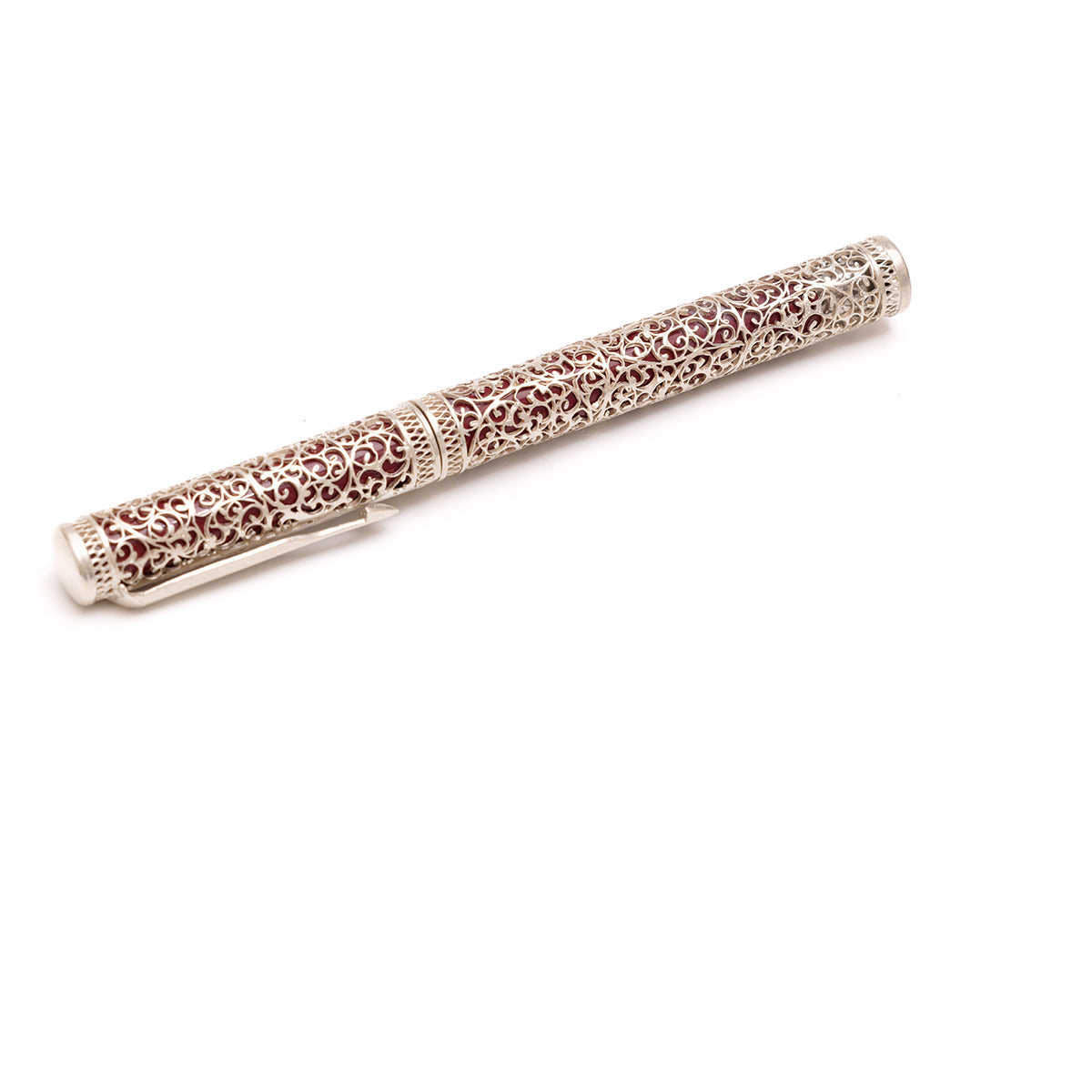 Ethereal Silver Filigree Pen