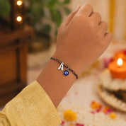 Little Bonds Charms Silver Rakhi