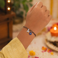 Little Bonds Charms Silver Rakhi