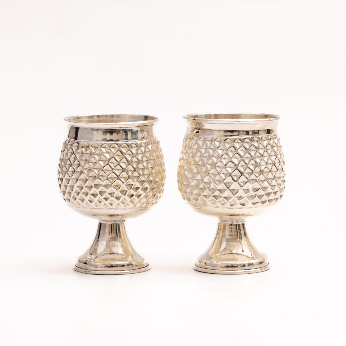 Silver Shot Glass Set