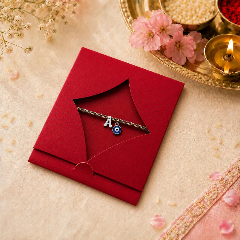 Little Bonds Celebration Set – Charms Silver Rakhi & Silver Bar