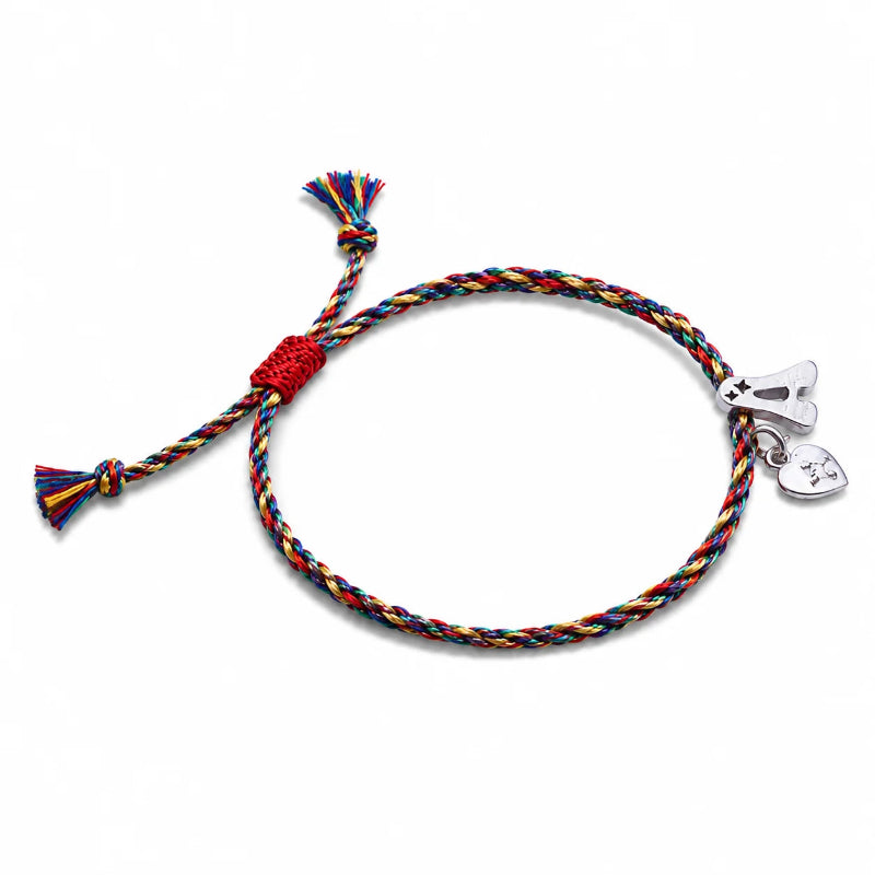 Little Bonds Charms Silver Rakhi