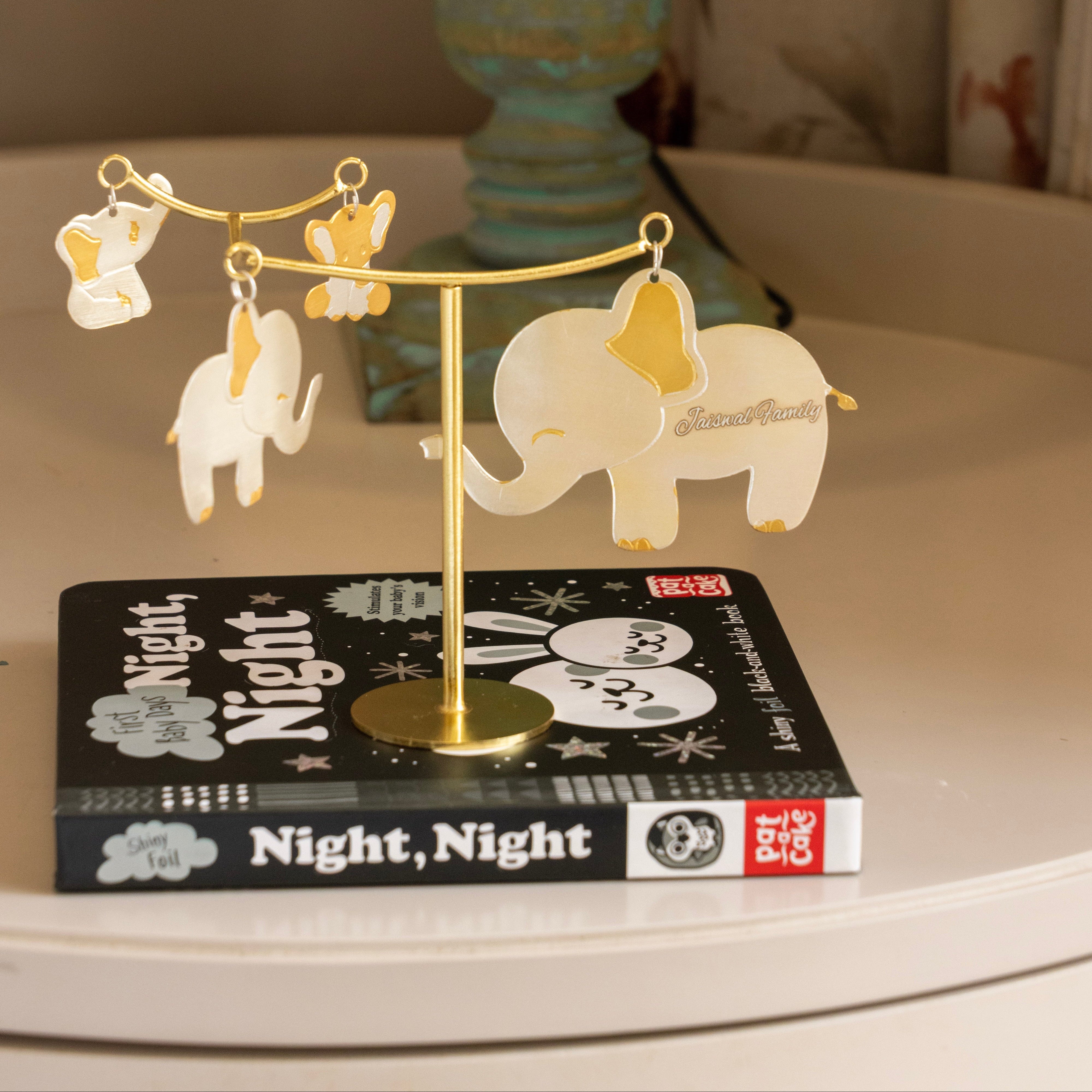 Ellie Silver Table Top Mobile