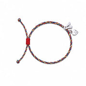 Little Bonds Charms Silver Rakhi