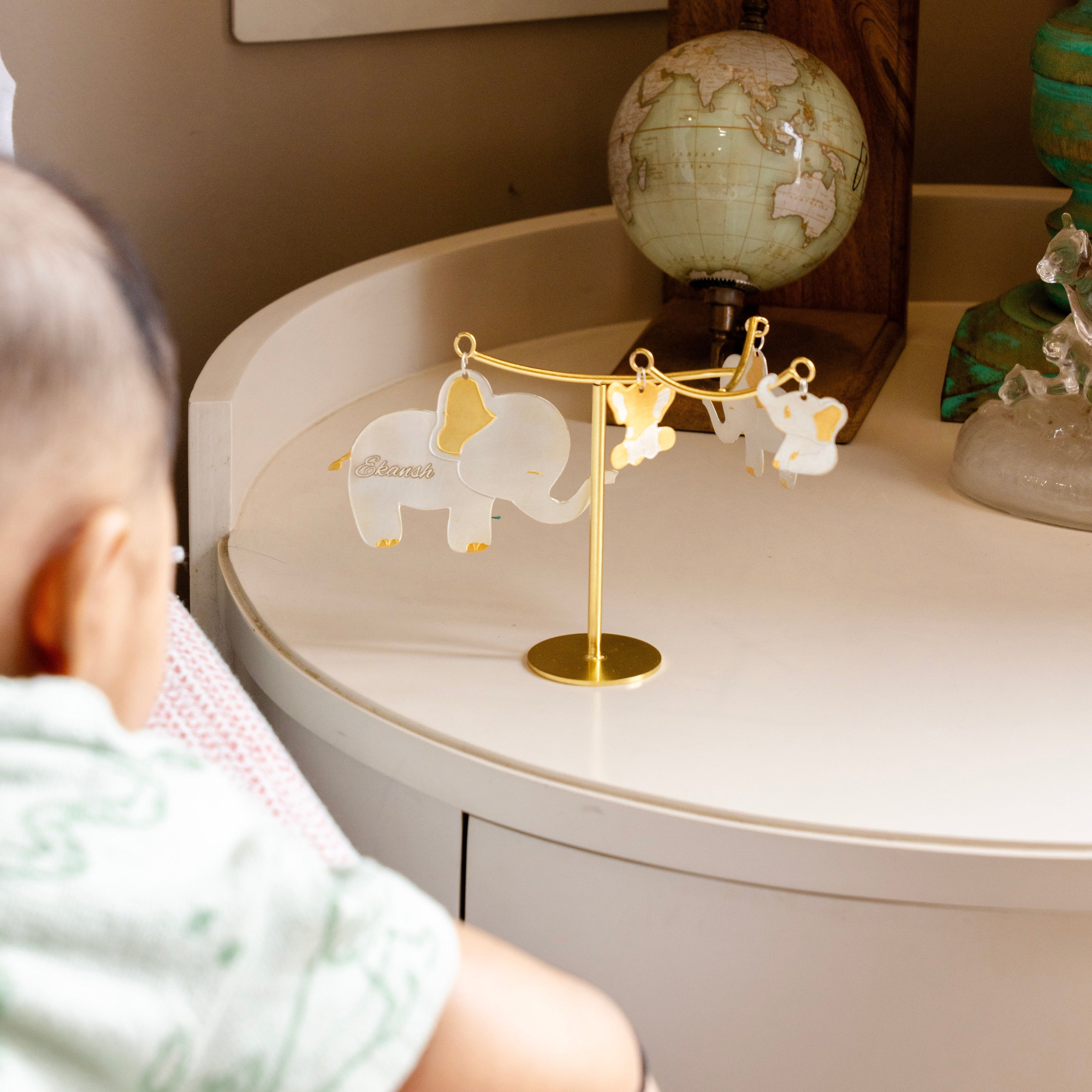 Ellie Silver Table Top Mobile