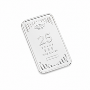 25GM Forever Thoughtful Silver Gift Bar