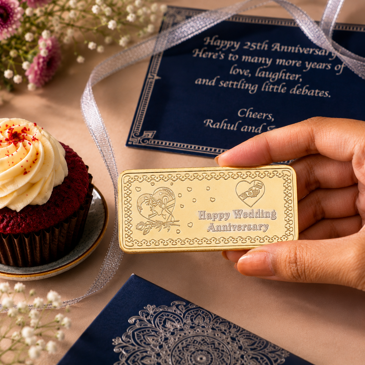 Silver Moments Card Set - Anniversary