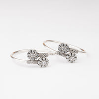 Floral Cluster Kada Pair