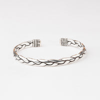 Braided Rope Silver Kada