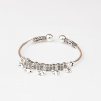 Star Charm Silver Kada