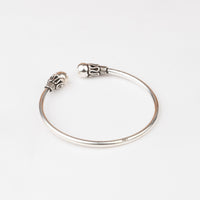 Lotus Crown Silver Kada