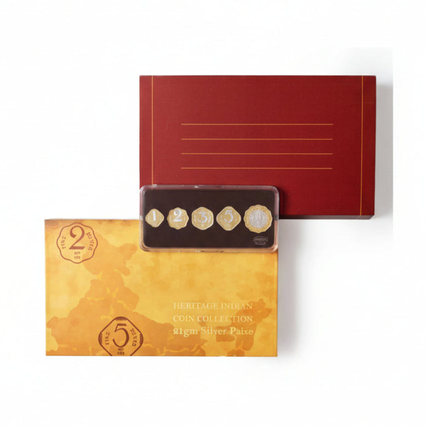 Heritage Coin - Silver Paise Set