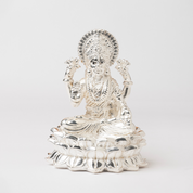 999 Pure Silver Lakshmi Idol