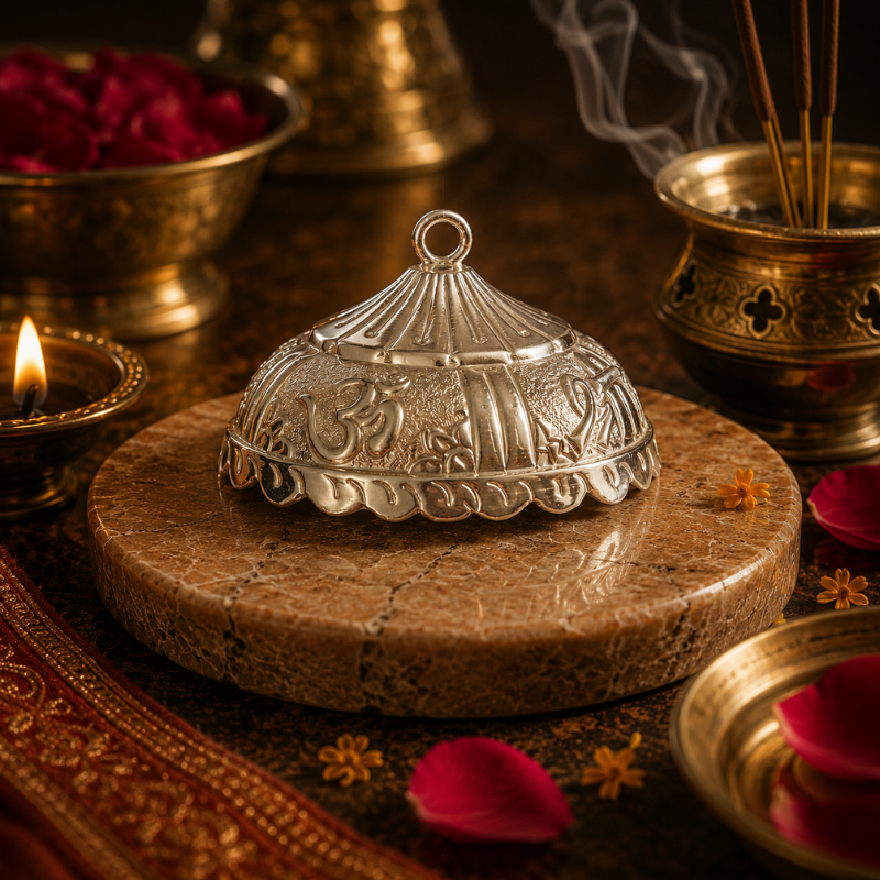Vaishno Devi Silver Chhatra