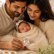 Silver Moments Card Set - New Born
