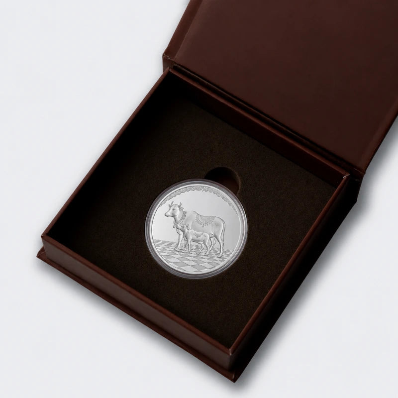 Little Blessings Silver Shagun Coin