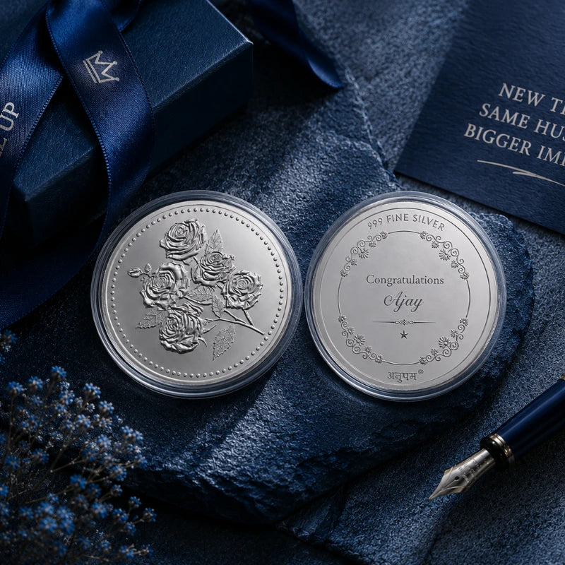 Celebrations Silver Shagun Coin