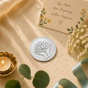 New Beginnings Silver Shagun Coin