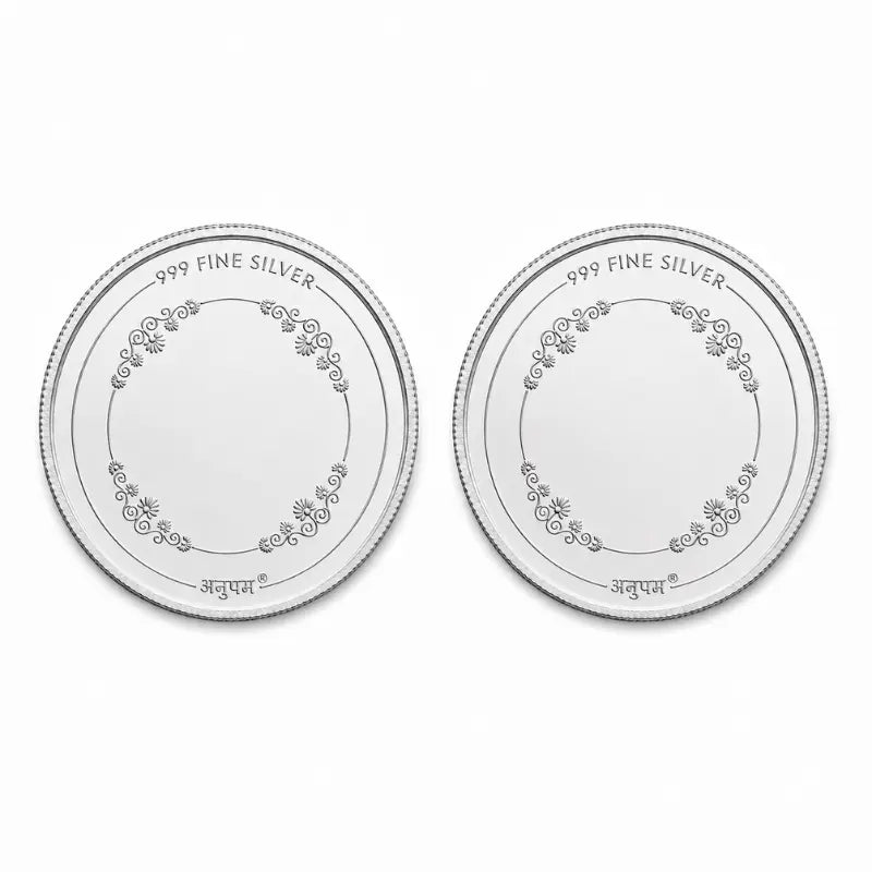 Ever After Silver Shagun Coin Set