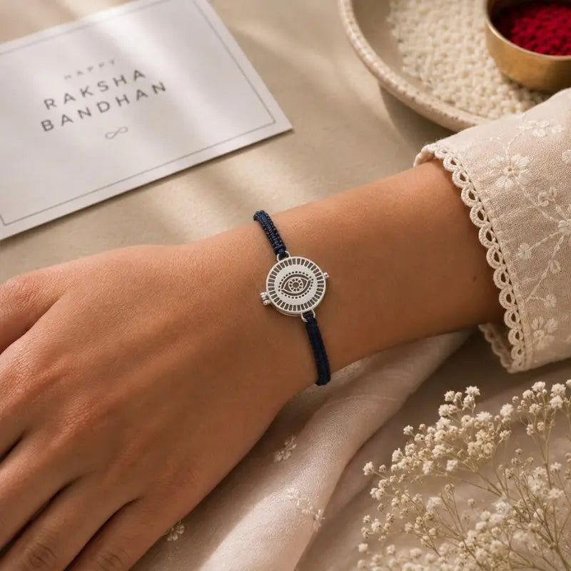 Evil Eye Memory Bracelet Rakhi