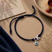 Charms Silver Rakhi
