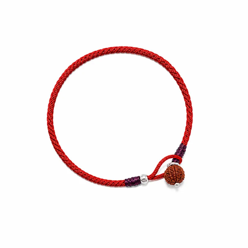 Rudraksha Silver Rakhi