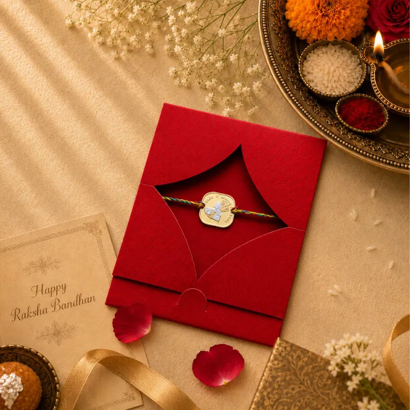 King Silver Rakhi
