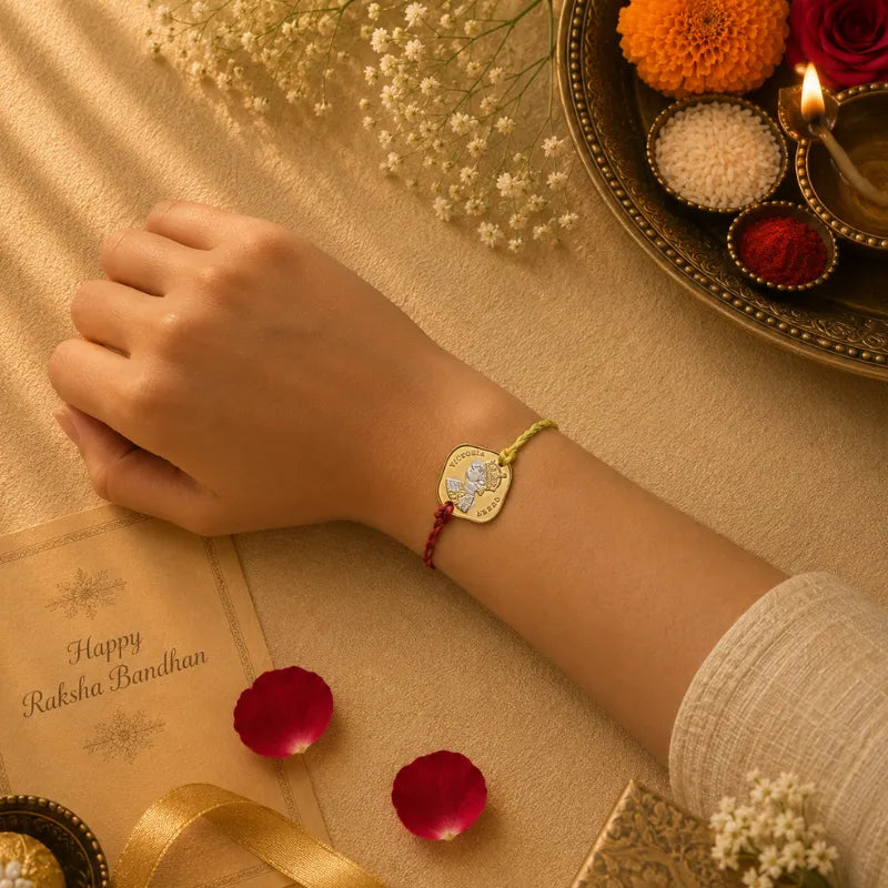 Queen Silver Rakhi