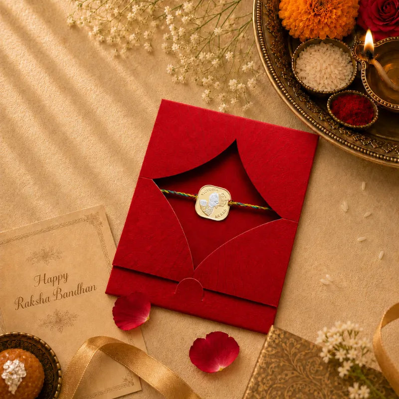 Queen Silver Rakhi