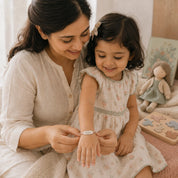 Personalizable Silver Baby Bracelet