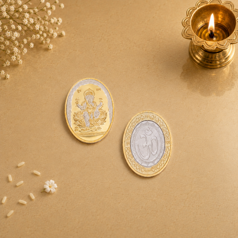Silver Moments Card Set - Ganesh