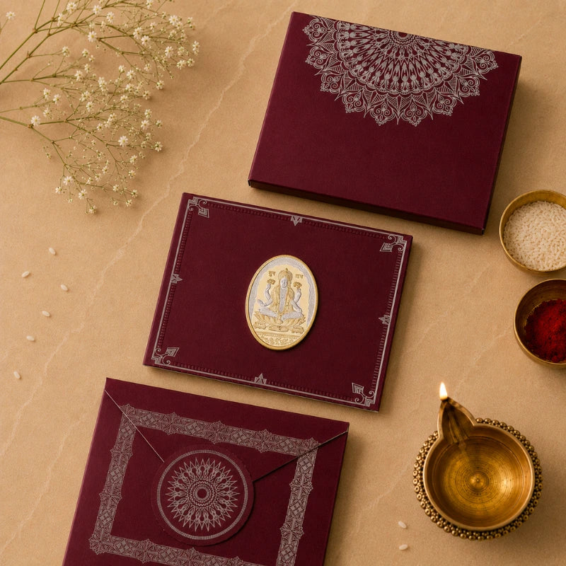 Silver Moments Card Set - Laxmi