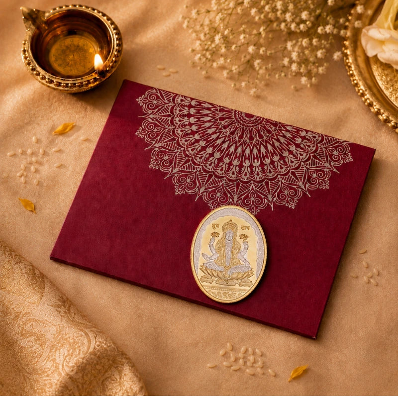 Silver Moments Card Set - Laxmi