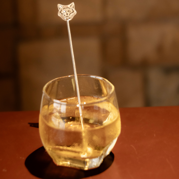 Silver Cocktail Stirrer - Fox
