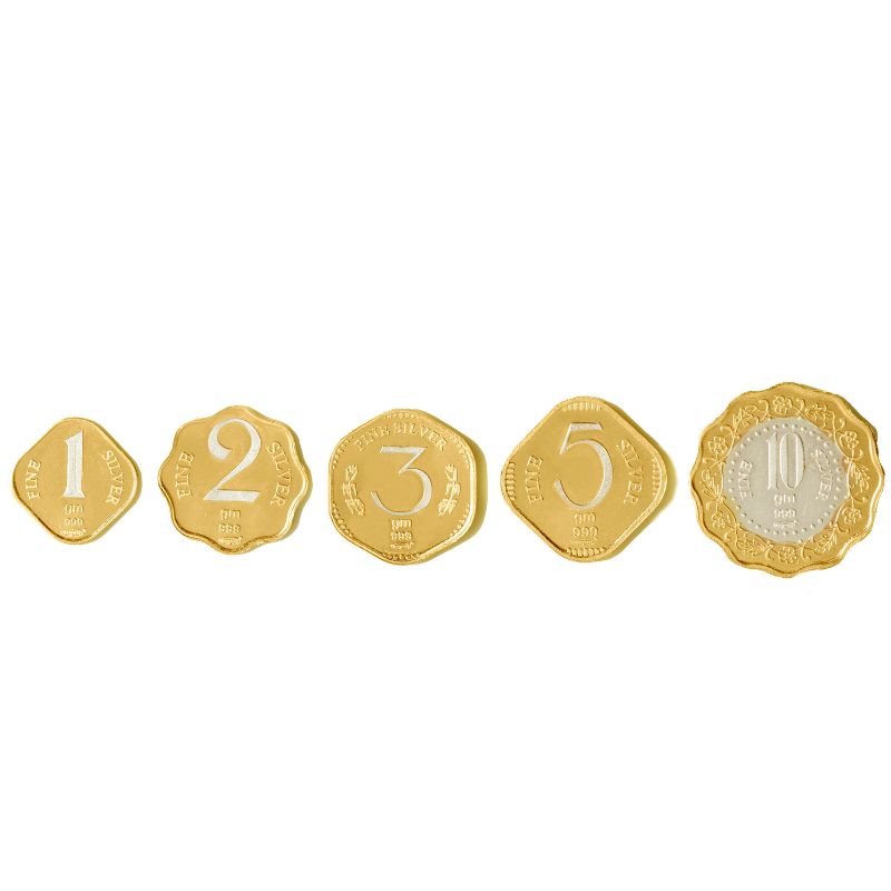 Heritage Coin - Silver Paise Set