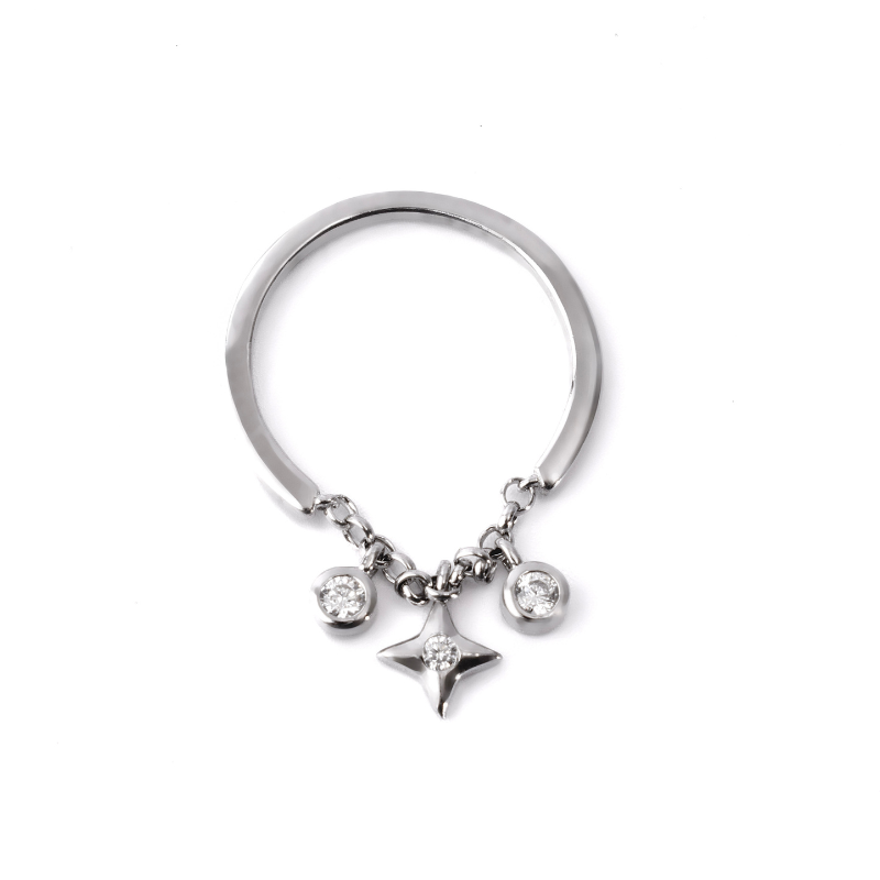 Starry Dangle Ring