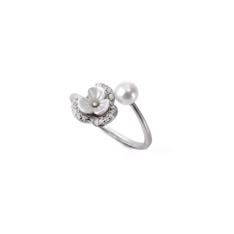 Pearl Blossom Ring