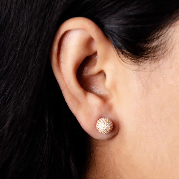 Glitter Globe Studs