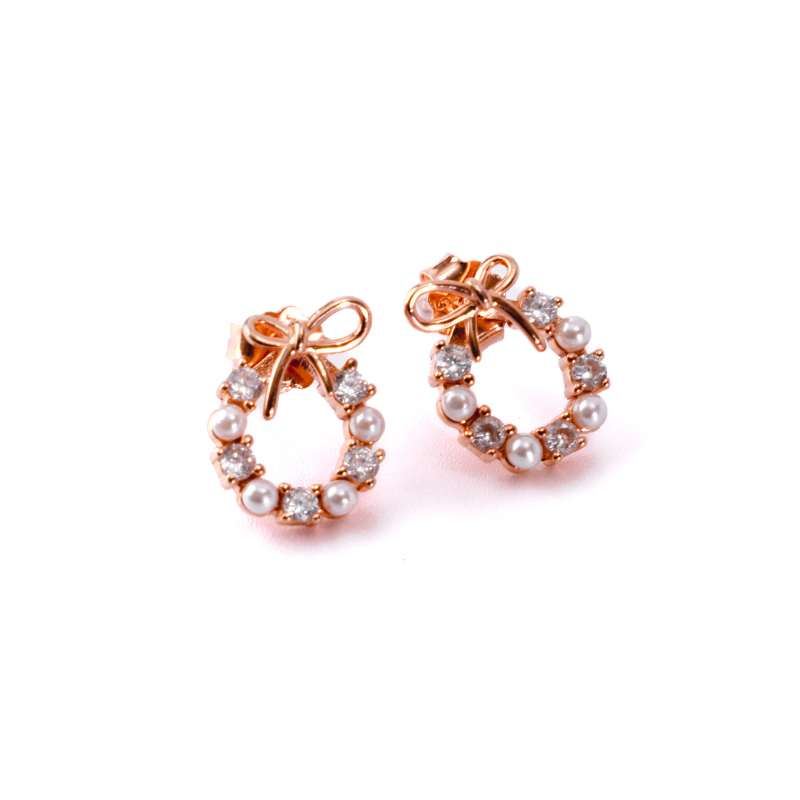 Pearl Whimsy Hoops